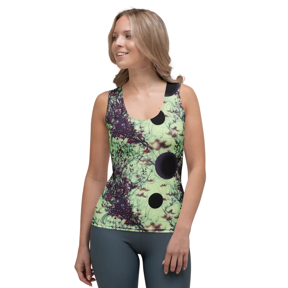 Celestial Bloom on Women's Tank Top — Front