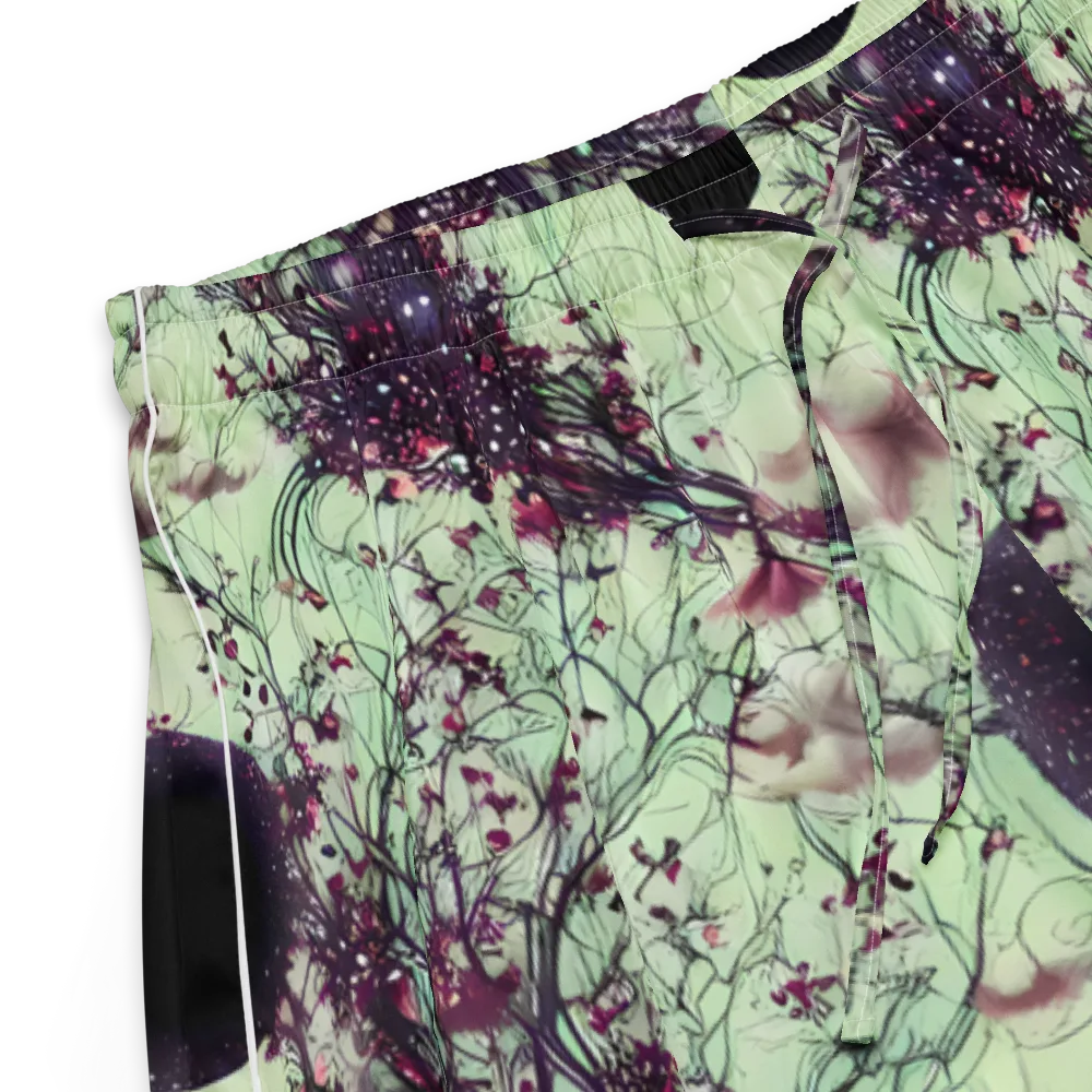 Celestial Bloom on Women's Pajama Shorts — Product details