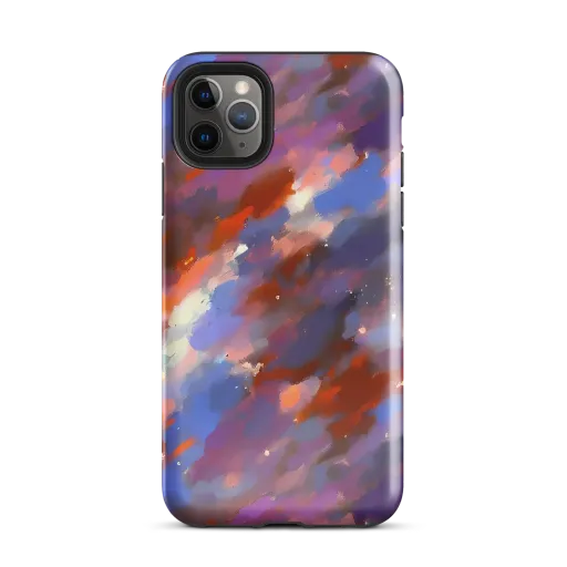 Celestial Brushstroke on a Tough Case for iPhone®
