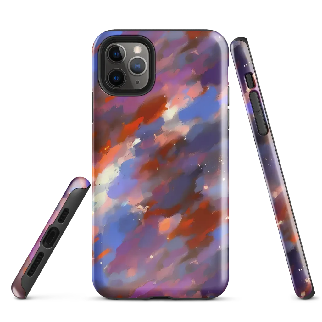 Celestial Brushstroke on Tough Case for iPhone® — Front