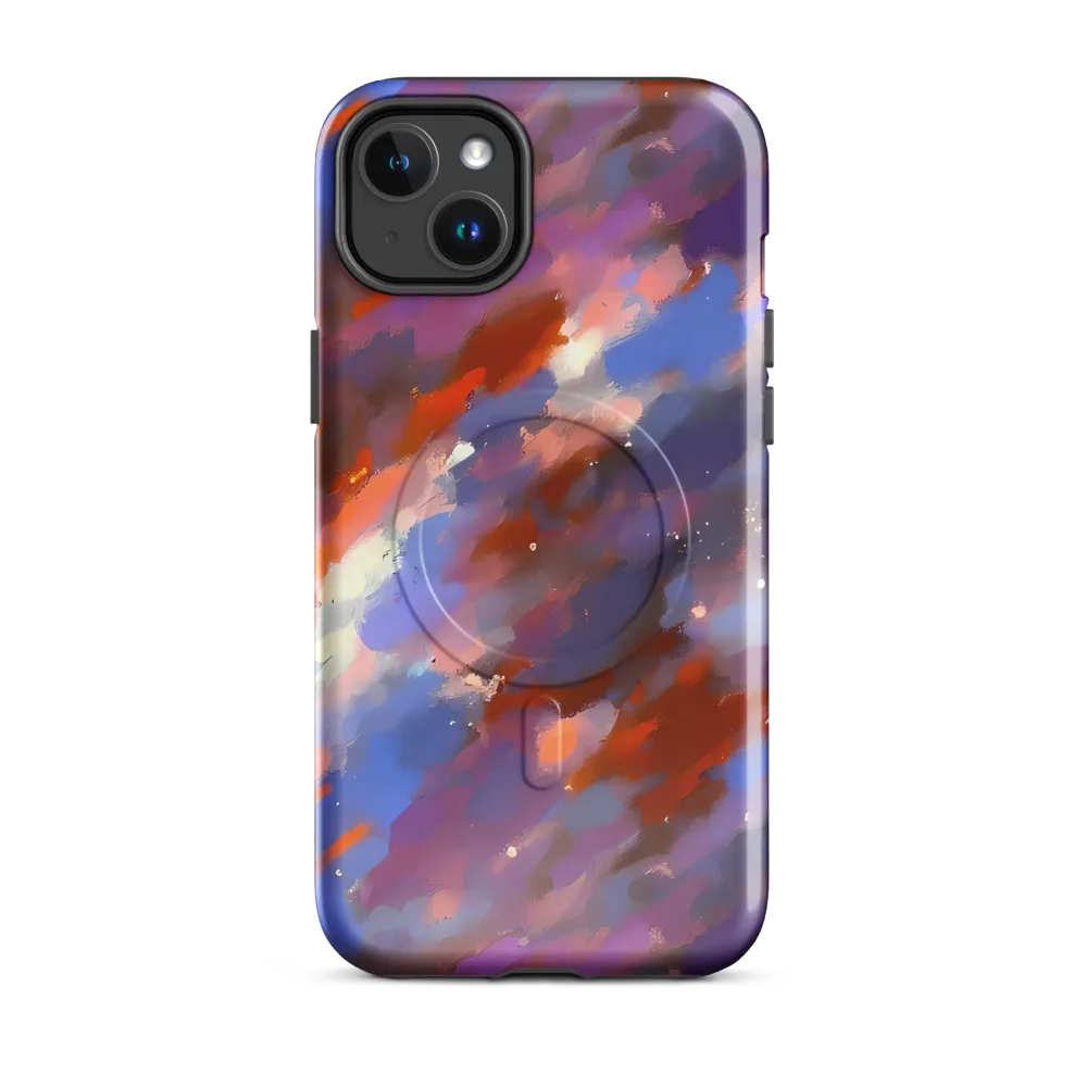 Celestial Brushstroke on MagSafe Tough Case for iPhone® — Front