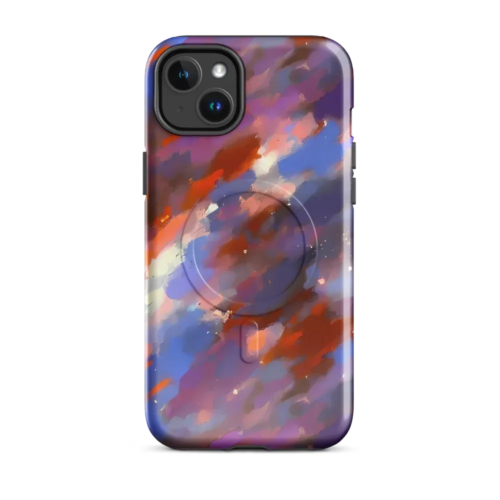 Celestial Brushstroke on MagSafe Tough Case for iPhone® — Front