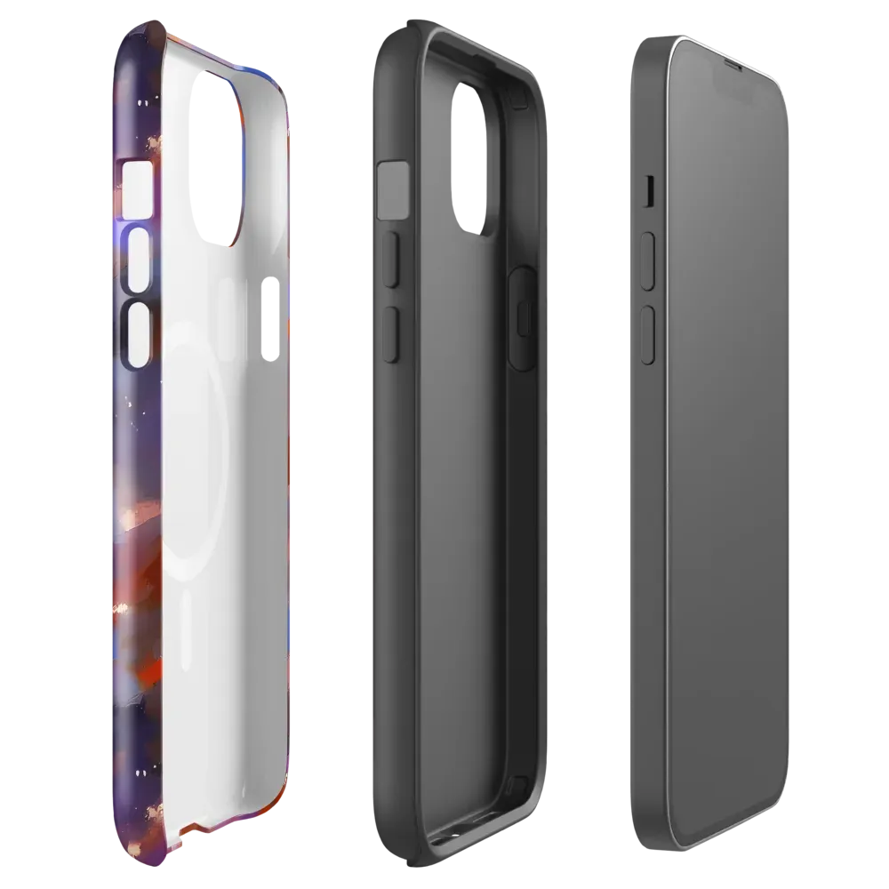 Celestial Brushstroke on MagSafe Tough Case for iPhone® — Front