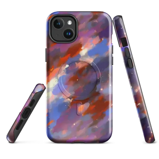 Celestial Brushstroke on a MagSafe Tough Case for iPhone®