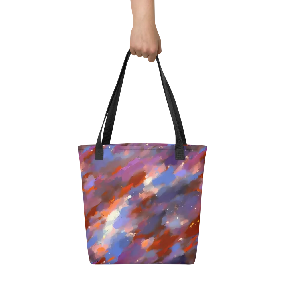 Celestial Brushstroke on Tote Bag — Front