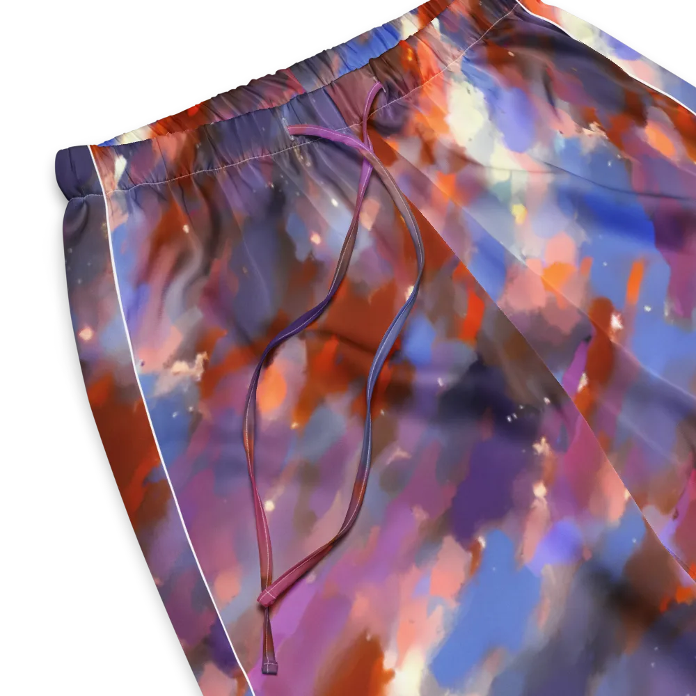 Celestial Brushstroke on Women's Pajama Pants — Product details