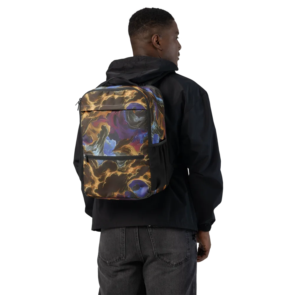 Vortex Virtue on Utility Backpack — Back