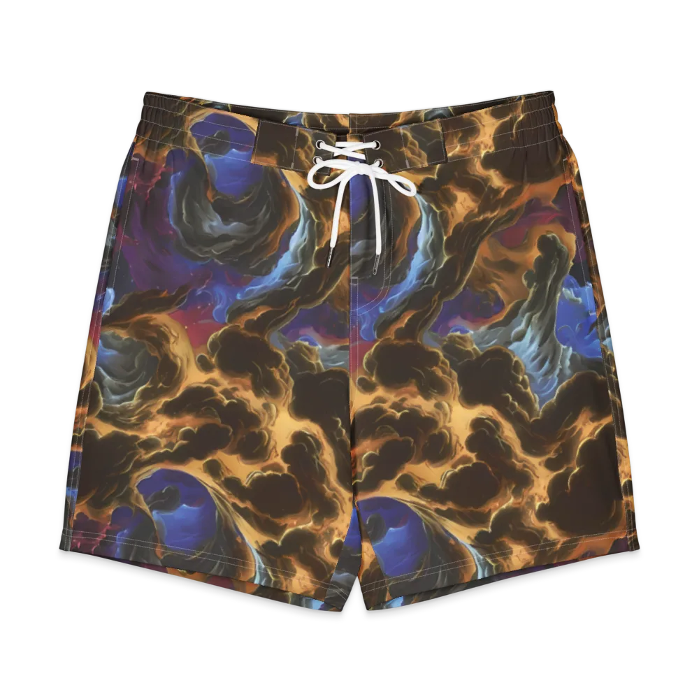 Vortex Virtue on Men's Board Shorts — Front
