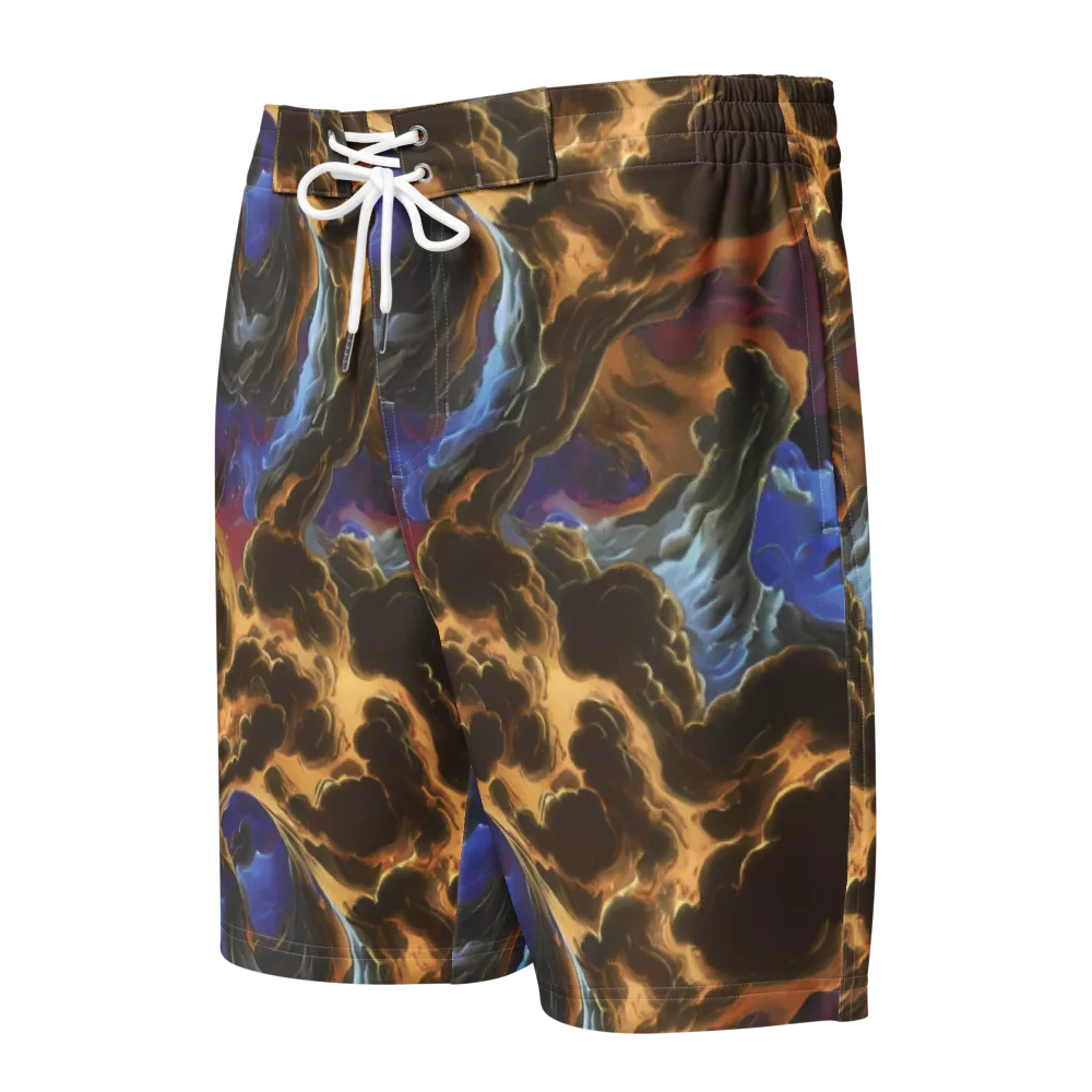 Vortex Virtue on Men's Board Shorts — Front