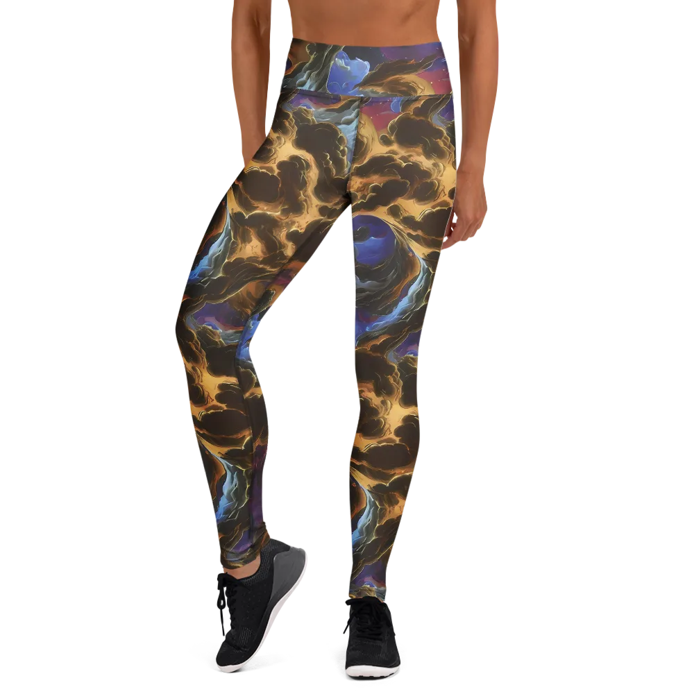 Vortex Virtue on Yoga Leggings — Front