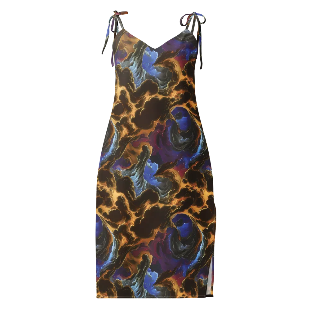 Vortex Virtue on Slip Dress — Front