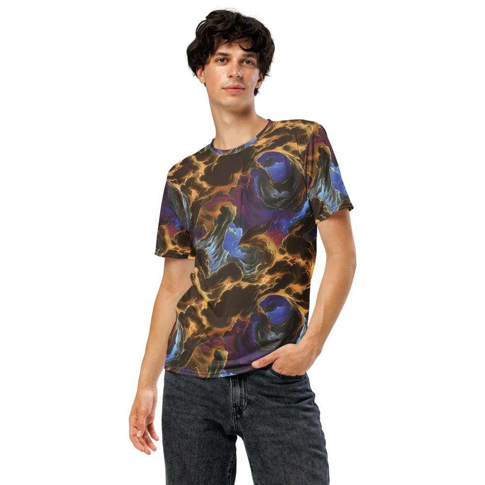 Vortex Virtue on Men's Crew Neck T-Shirt — Front