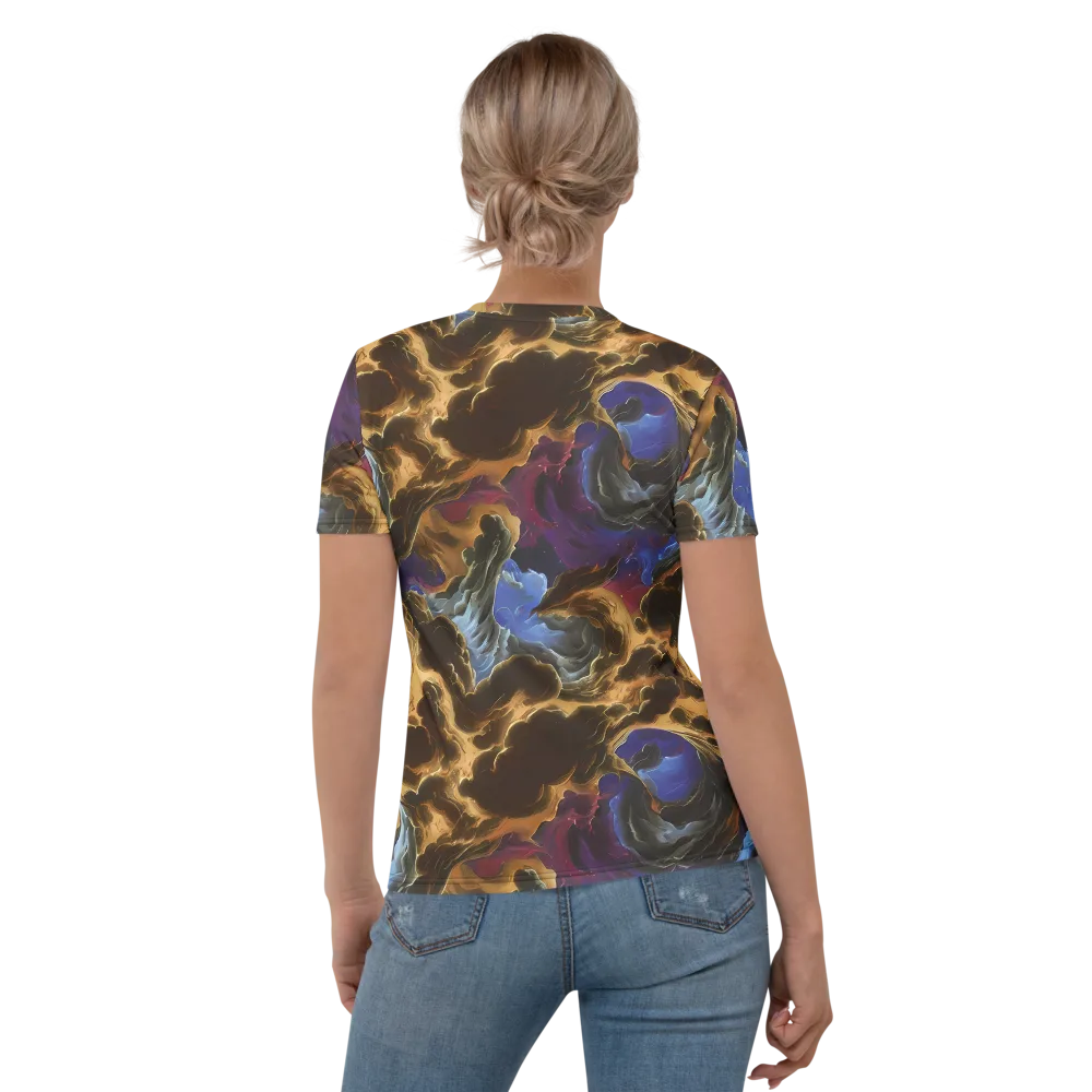 Vortex Virtue on Women's Crew Neck T-Shirt — Back