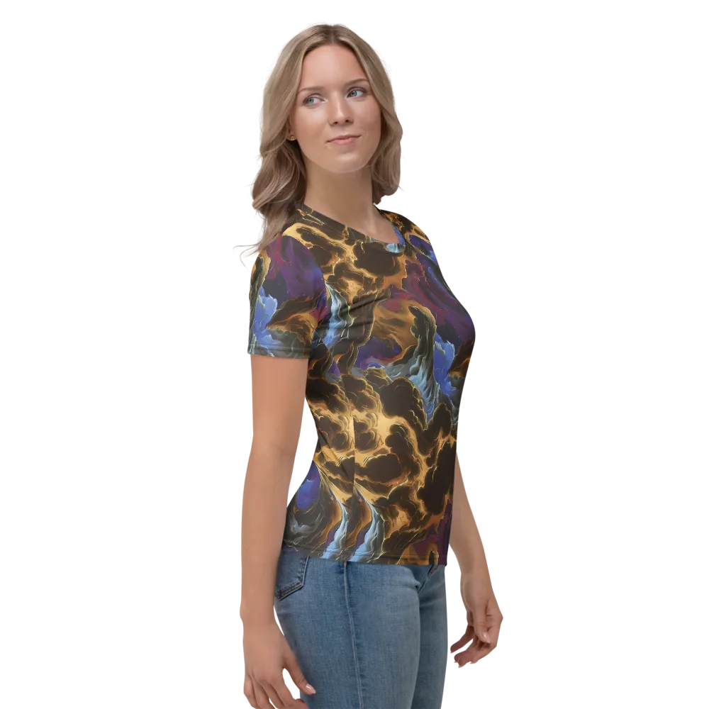 Vortex Virtue on Women's Crew Neck T-Shirt — Right