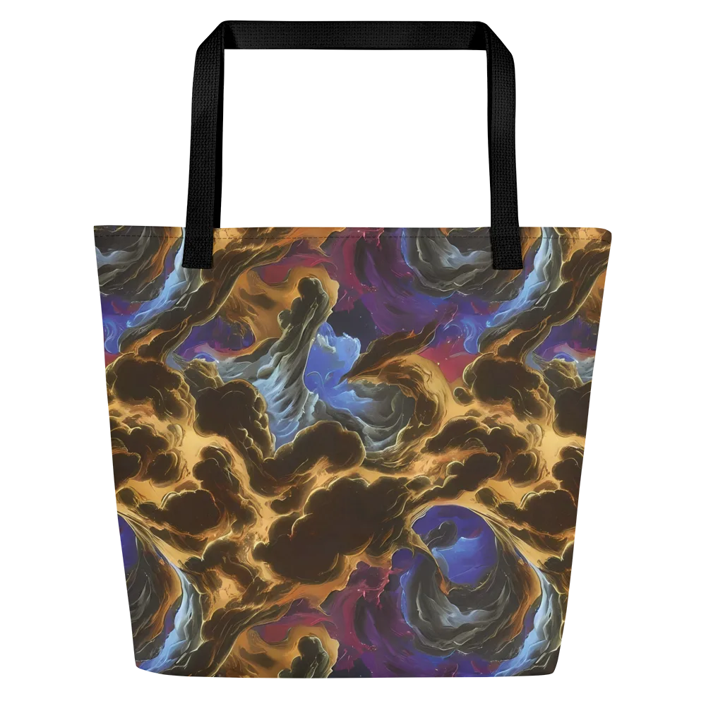 Vortex Virtue on Large Tote Bag W/ Pocket — Front