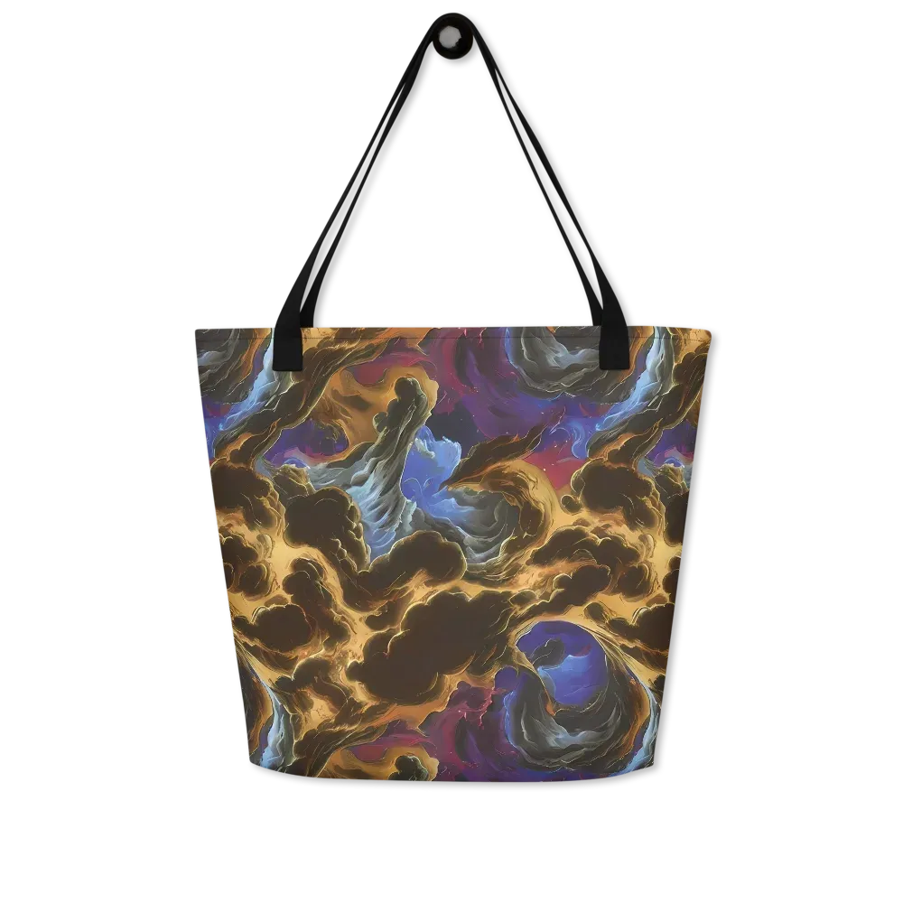 Vortex Virtue on Large Tote Bag W/ Pocket — Front