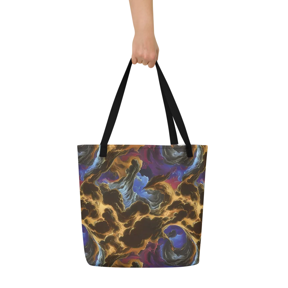 Vortex Virtue on Large Tote Bag W/ Pocket — Front
