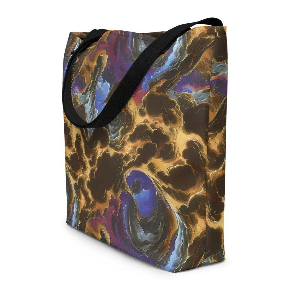 Vortex Virtue on Large Tote Bag W/ Pocket — Front