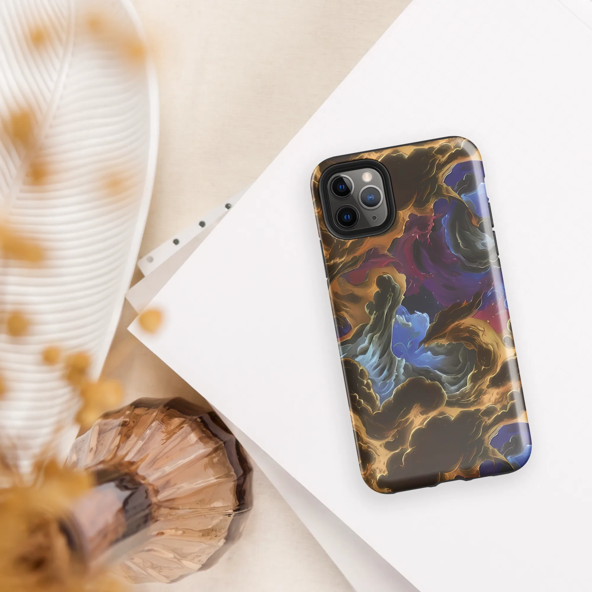 Vortex Virtue on Tough Case for iPhone® — Front