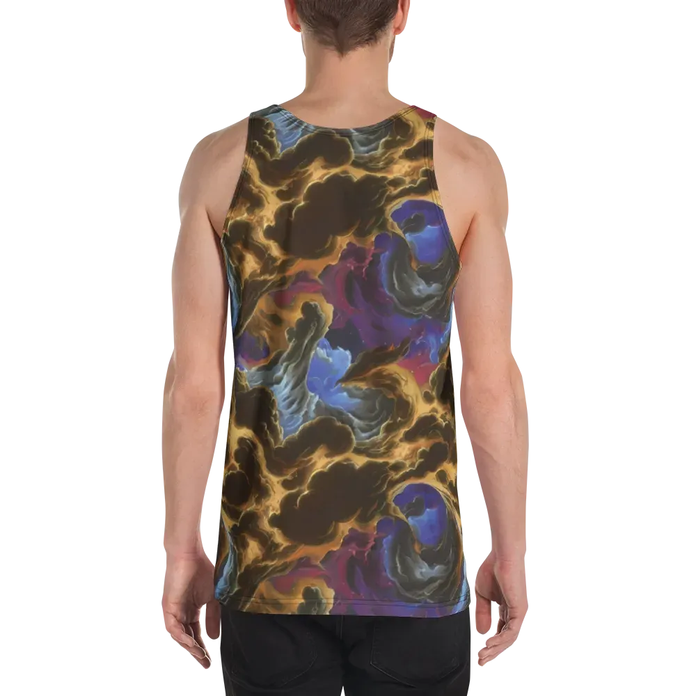 Vortex Virtue on Men's Tank Top — Back