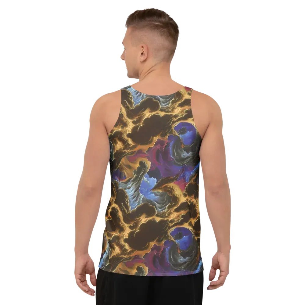 Vortex Virtue on Men's Tank Top — Back