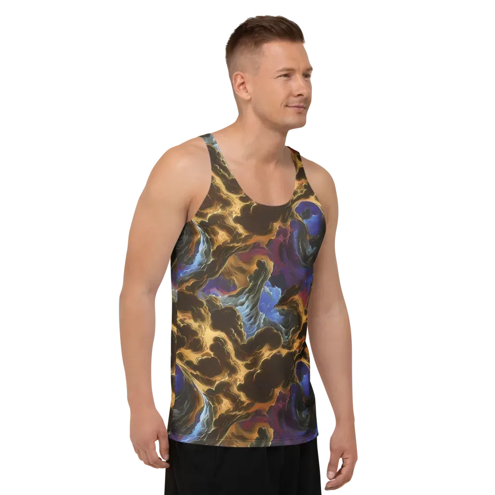 Vortex Virtue on Men's Tank Top — Right Front