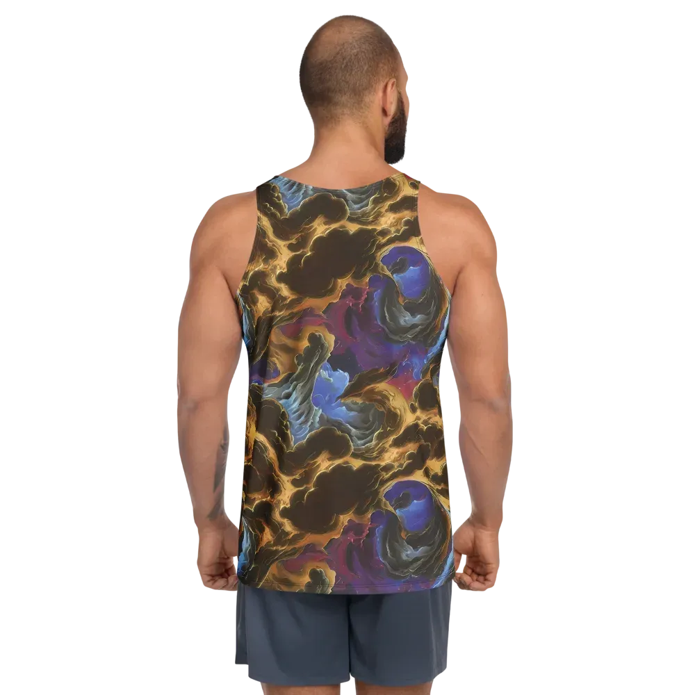 Vortex Virtue on Men's Tank Top — Back