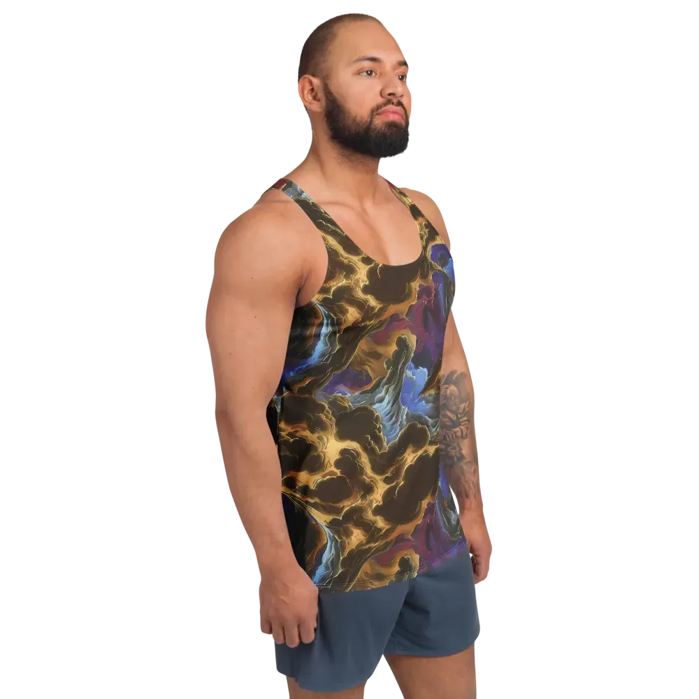 Vortex Virtue on Men's Tank Top — Right Front