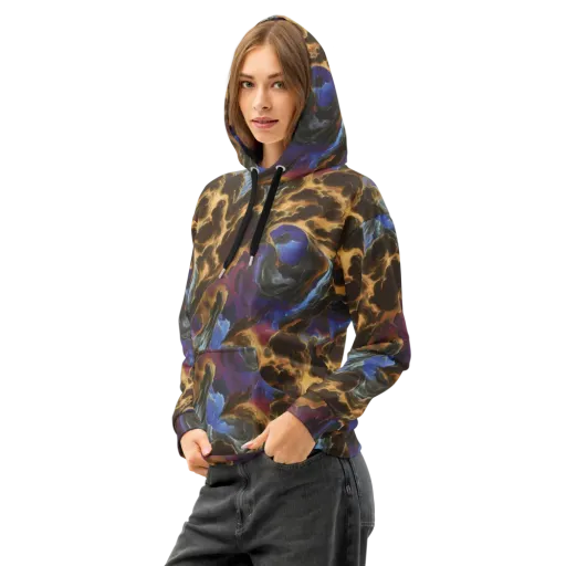 Vortex Virtue on a Cotton Hoodie