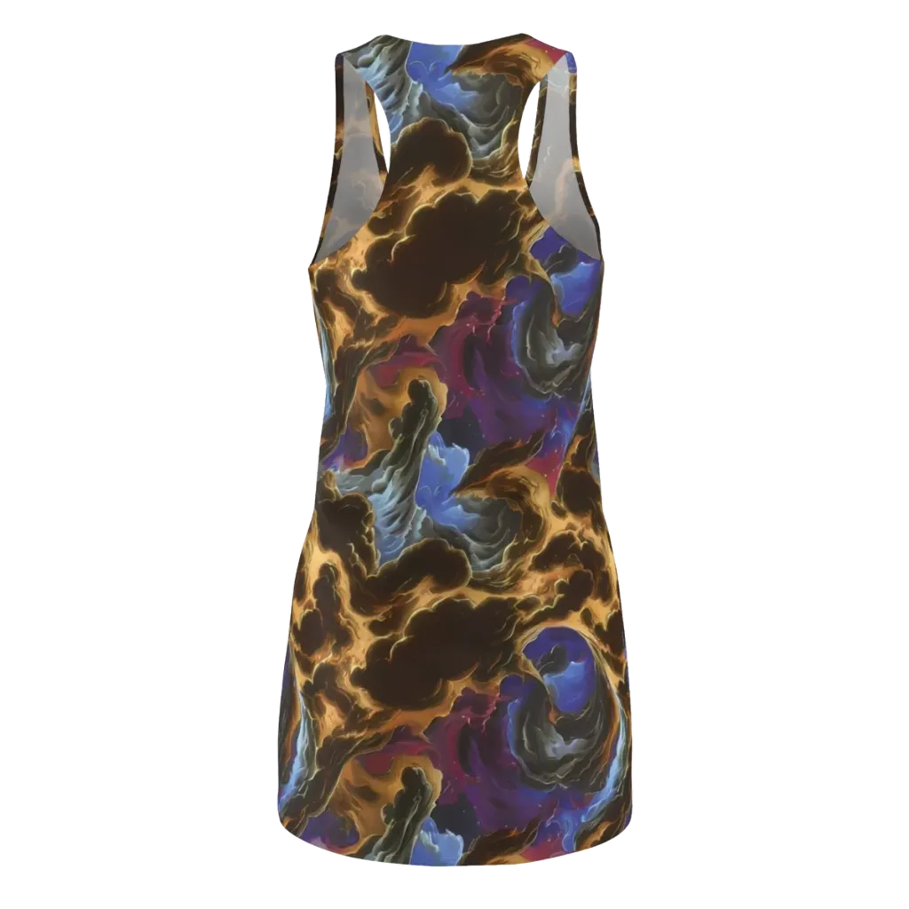 Vortex Virtue on Racerback Dress — Back