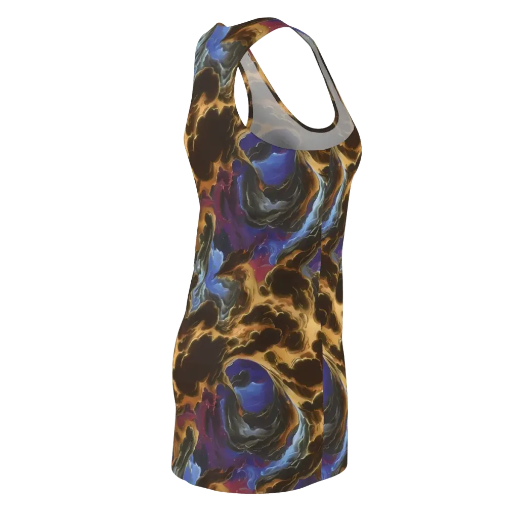 Vortex Virtue on Racerback Dress — Back Side