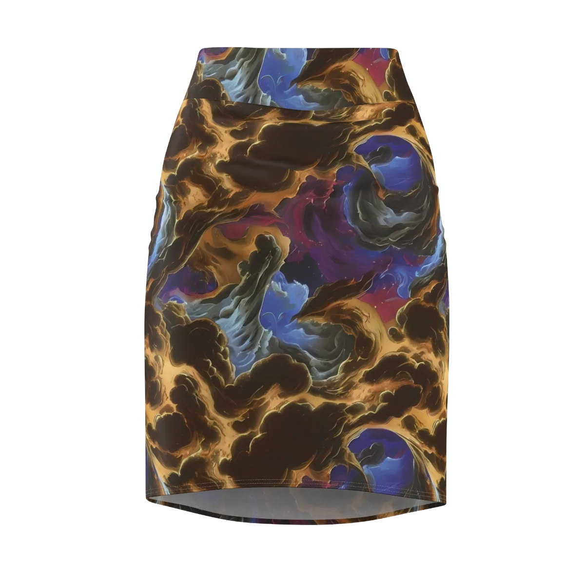 Vortex Virtue on Pencil Skirt — Front