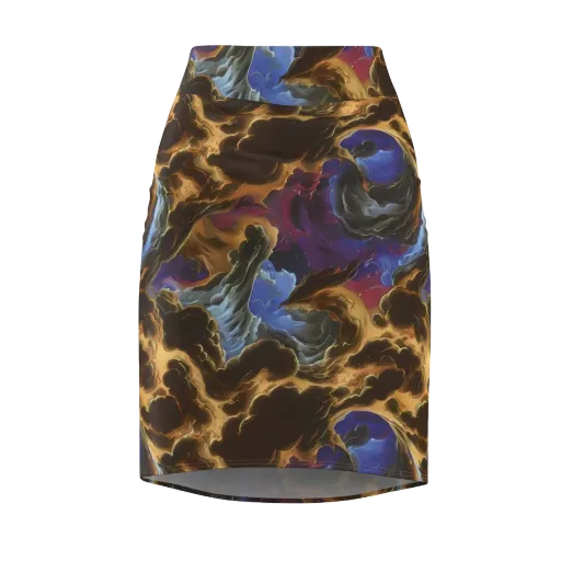 Vortex Virtue on a Pencil Skirt