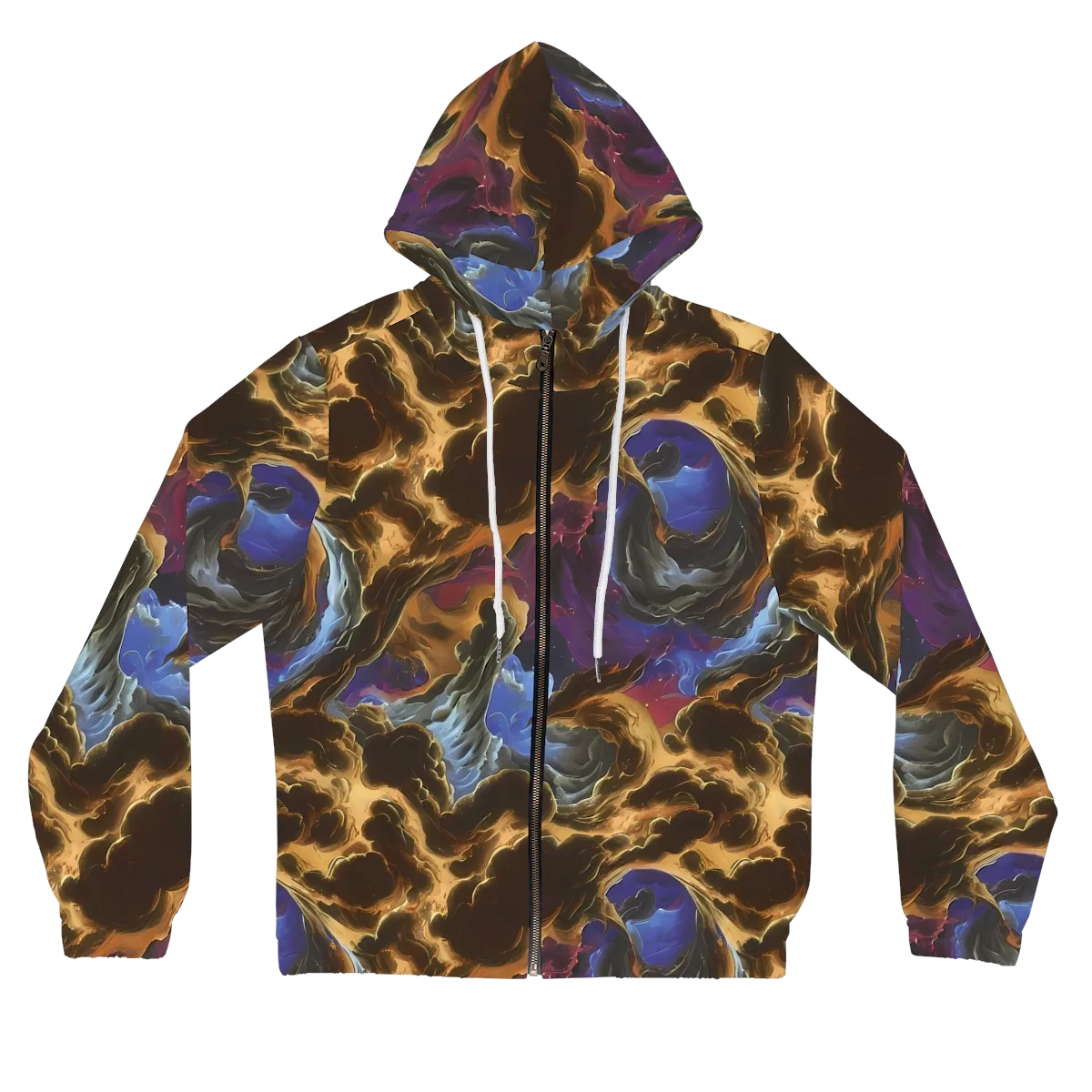 Vortex Virtue on Women's Full-Zip Hoodie — Front