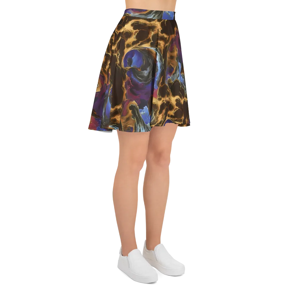 Vortex Virtue on Skater Skirt — Right