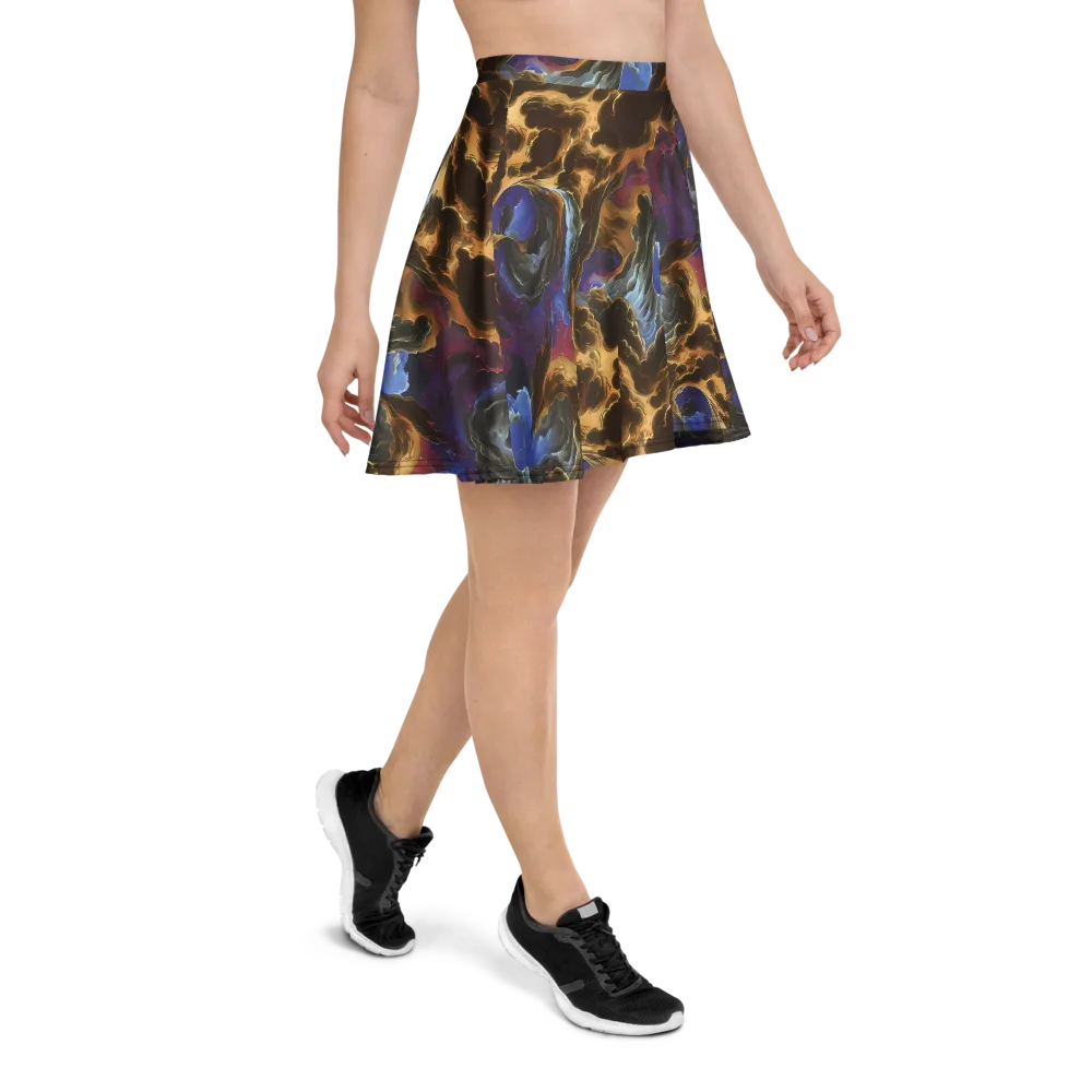 Vortex Virtue on Skater Skirt — Right