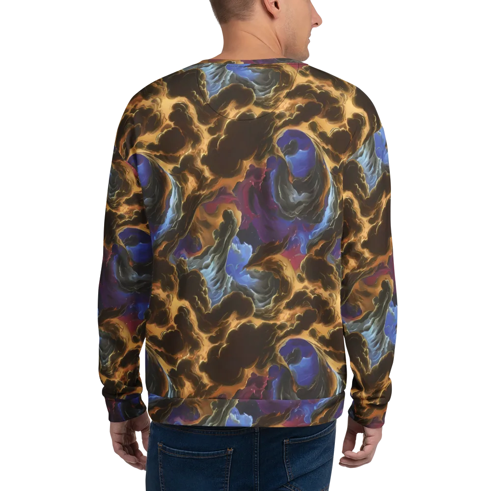 Vortex Virtue on Sweatshirt — Back
