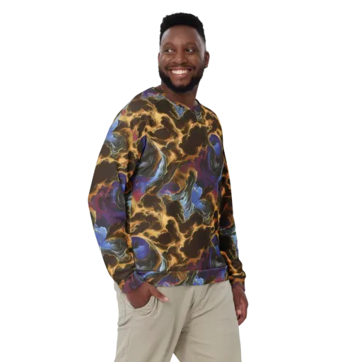 Vortex Virtue on a Sweatshirt