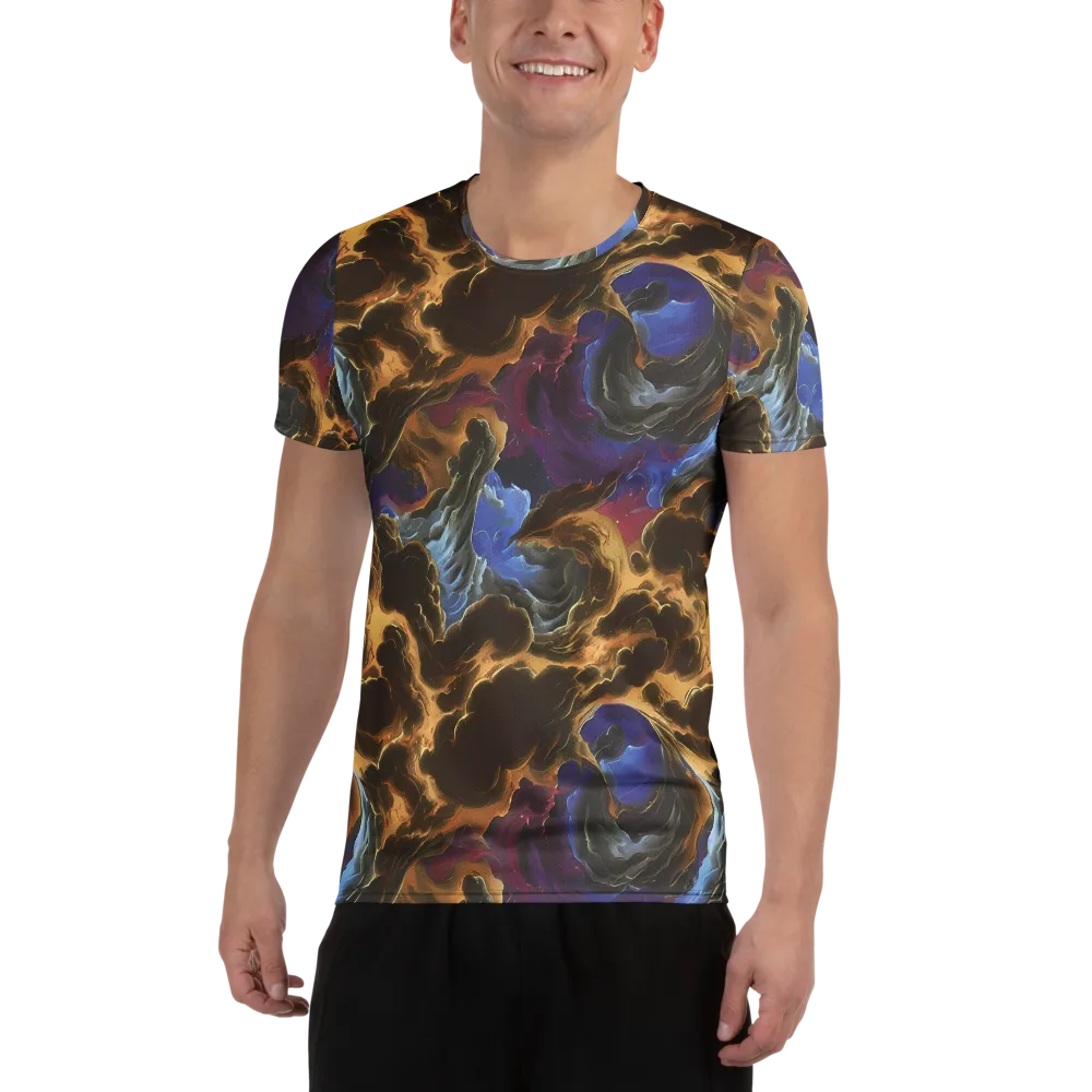 Vortex Virtue on Men's Athletic T-Shirt — Front