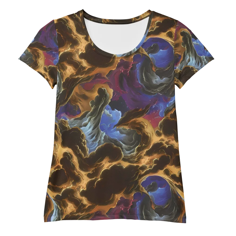 Vortex Virtue on Women's Athletic T-Shirt — Front
