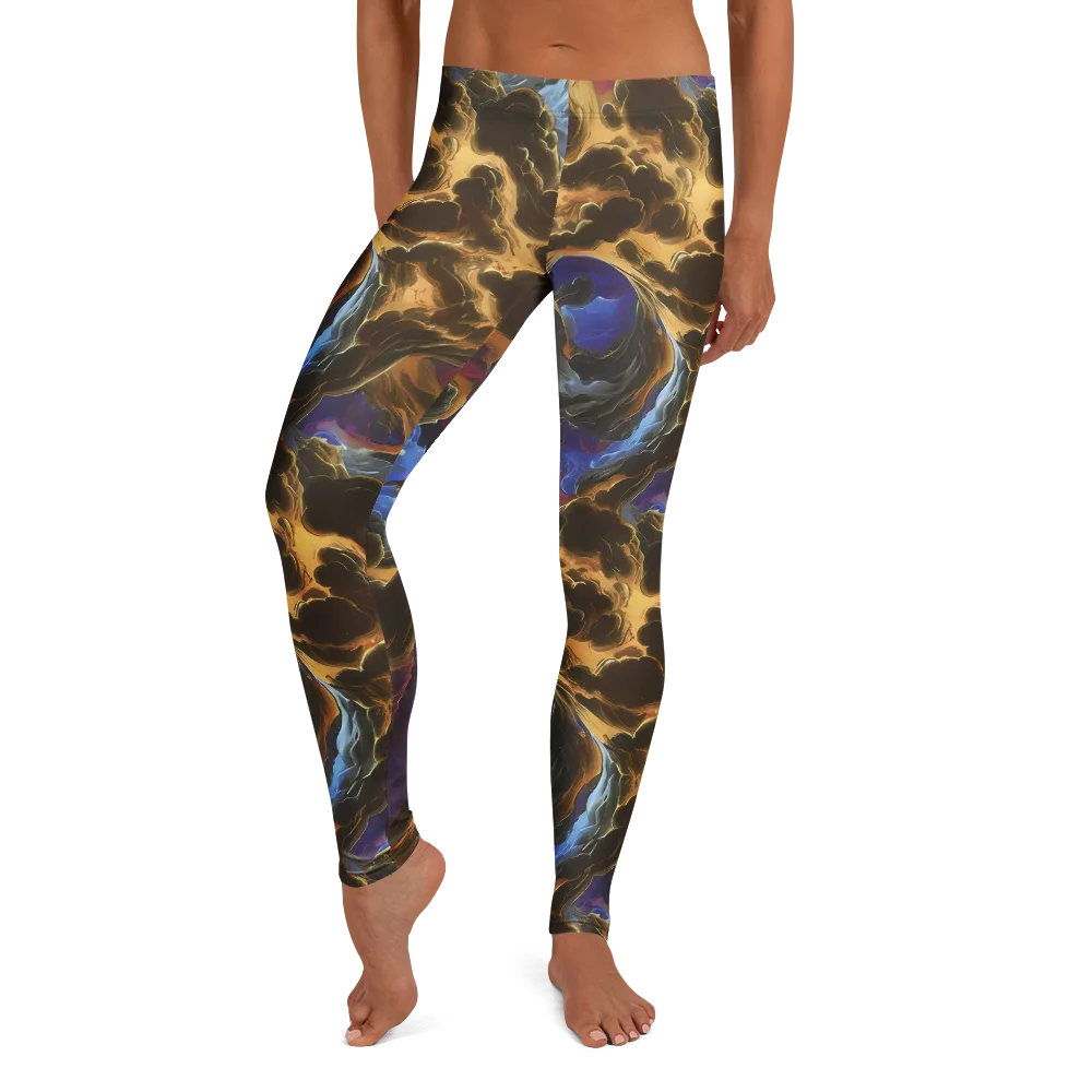 Vortex Virtue on Leggings — Front