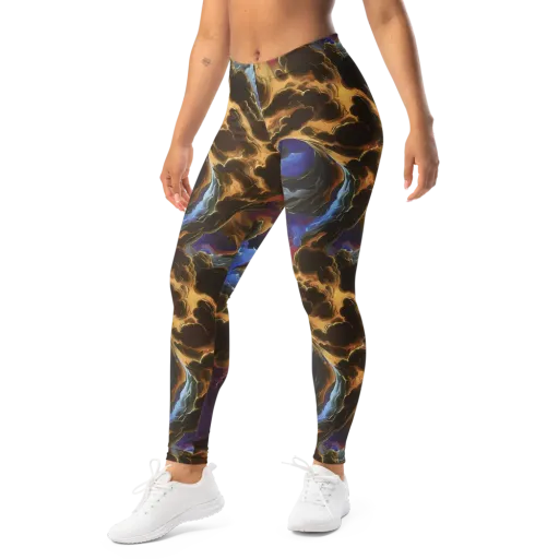 Vortex Virtue on a Leggings