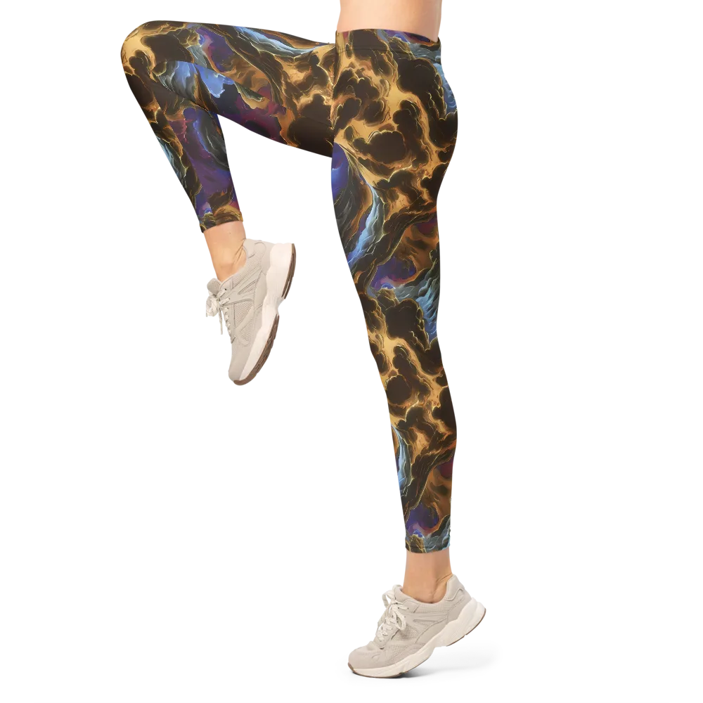Vortex Virtue on Leggings — Left