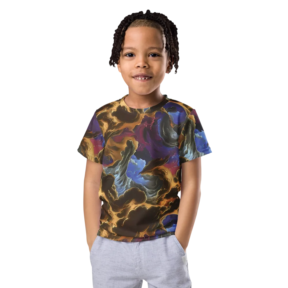 Vortex Virtue on Kids Crew Neck T-Shirt — Front