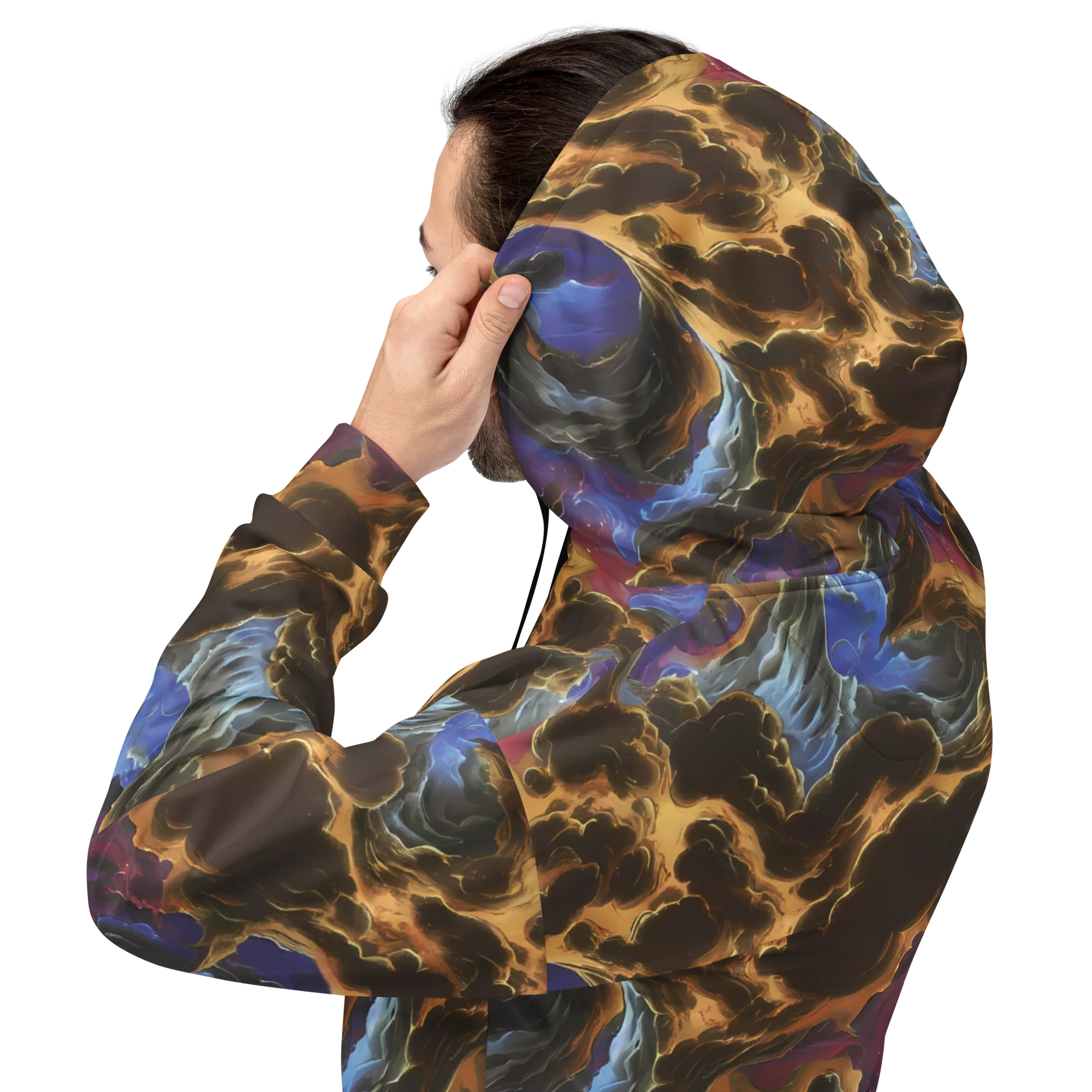 Vortex Virtue on Hoodie — Back
