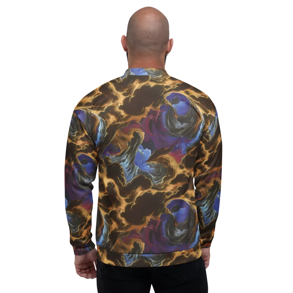 Vortex Virtue on Bomber Jacket — Back