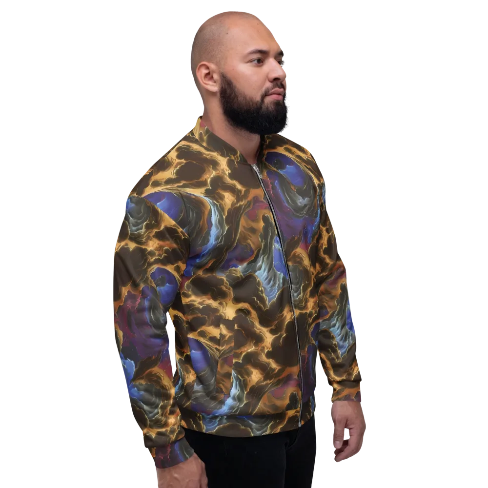 Vortex Virtue on Bomber Jacket — Right