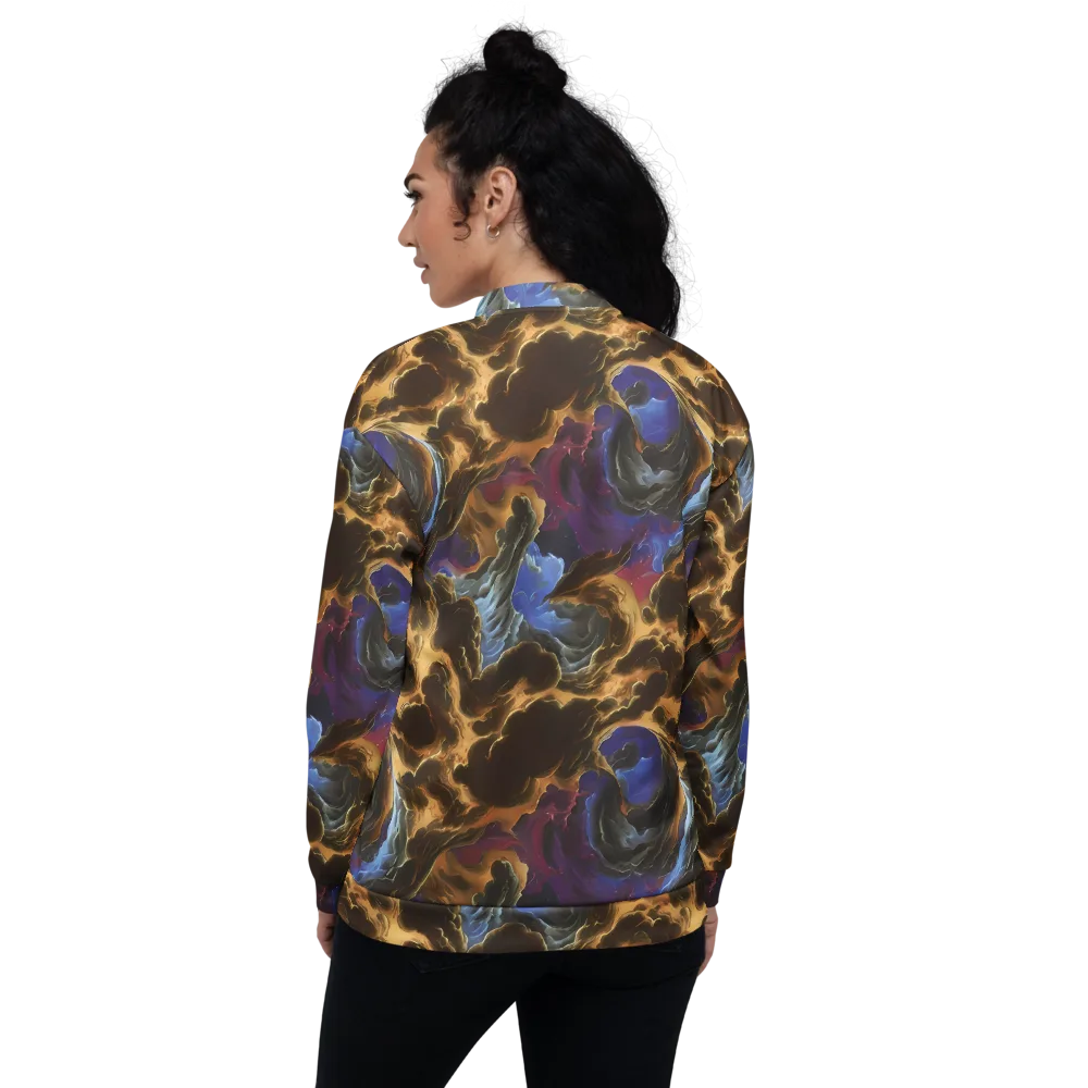 Vortex Virtue on Bomber Jacket — Back