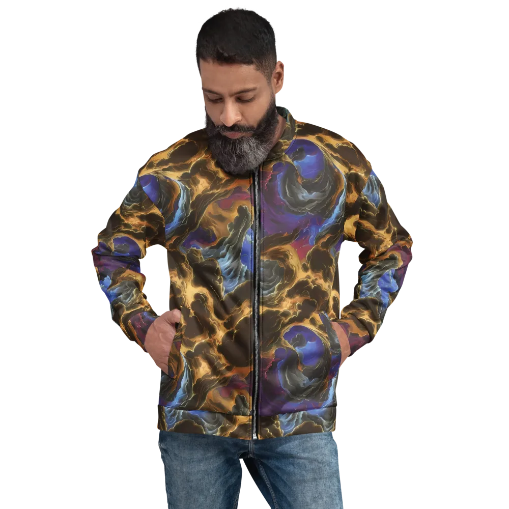 Vortex Virtue on Bomber Jacket — Front