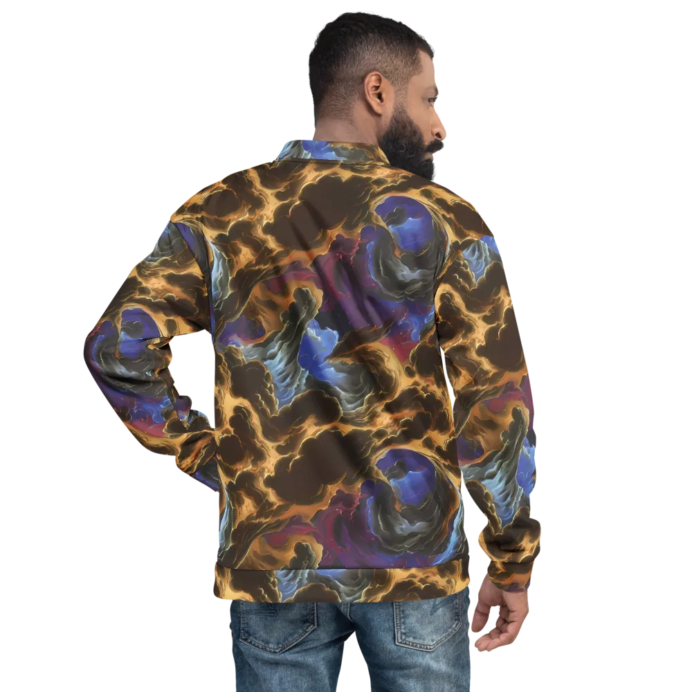 Vortex Virtue on Bomber Jacket — Back